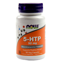 Фото NOW - 5-HTP / 50 mg / 90 капсул