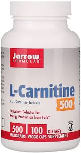 Л-Карнитин Jarrow Formulas L-Carnitine 500 мг 100 капсул