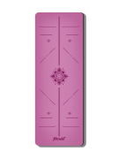 Fitrule Фиолетовый коврик с разметкой из PU (Цветение)