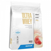 Maxler Ultra Whey 900 гр пакет вкус клубника