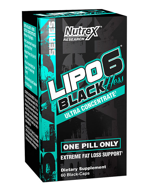 Жиросжигатель Nutrex Lipo-6 Black Hers Ultra Concentrate 60 капсул