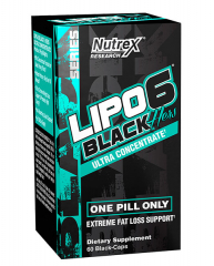 Фото Жиросжигатель Nutrex Lipo-6 Black Hers Ultra Concentrate 60 капсул