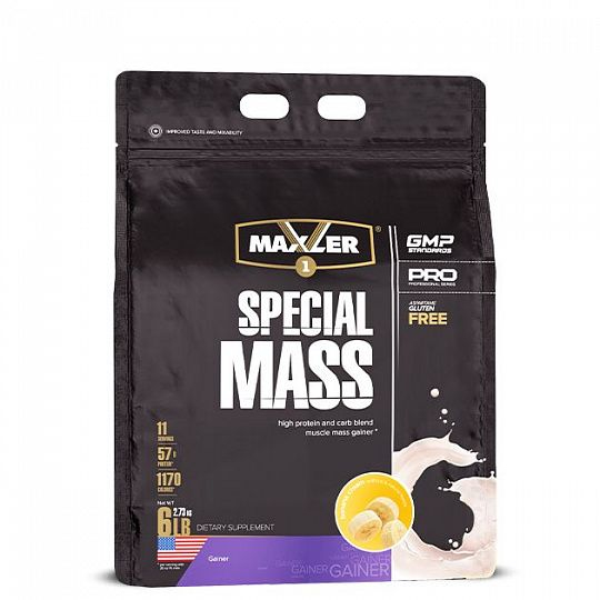 MXL. Special Mass Gainer  2730 гр вкус банан
