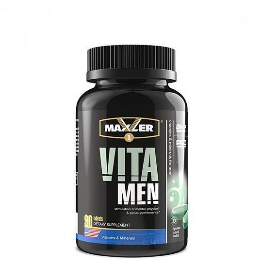Витамины MXL. VitaMen 90 таблеток 