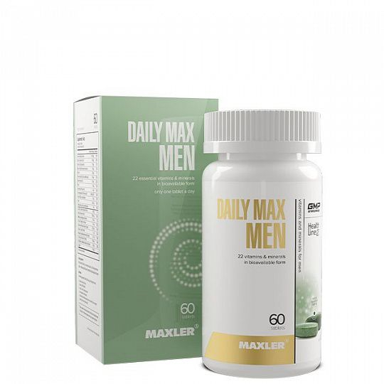 Мужской комплекс витамин MXL. Daily Max Men 60 таблеток