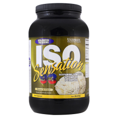 Фото Изолят протеина Ultimate Nutrition ISO Sensation 93 910 гр вкус клубника