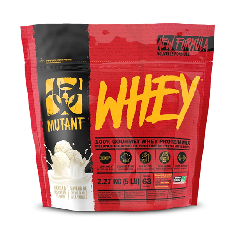 Протеин Mutant Whey 2270 гр вкус ванильное -мороженное