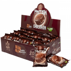 Фото Fit Kit Protein Chocoron 30 гр вкус Double Chocolate