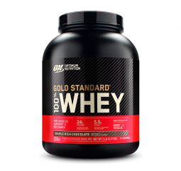 Фото Протеин Optimum Nutrition 100% Whey Gold Standard 2270 гр вкус двойной шоколад