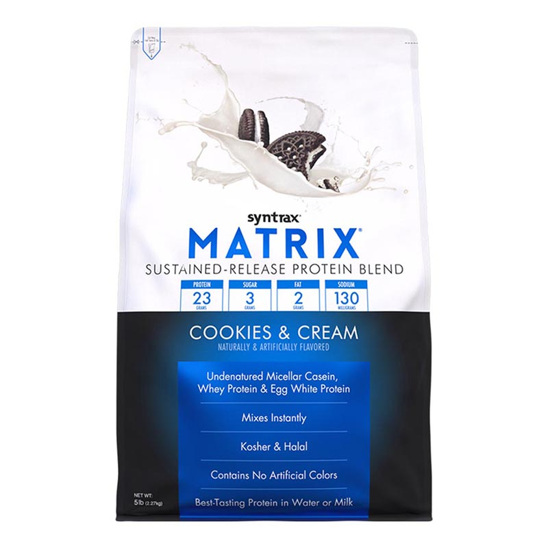 Протеин Syntrax Matrix 5.0 2275 гр вкус печенье-крем