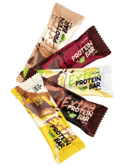 Фото Fit Kit EXTRA Protein Bar 55 гр вкус тройной шоколад