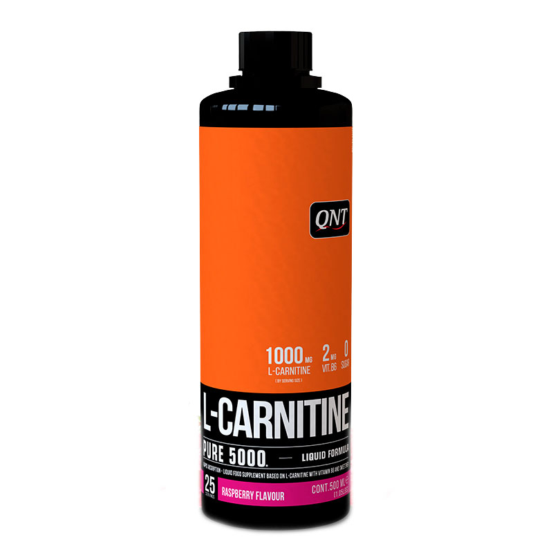 QNT L-Carnitine Liquid 5000 Pure (500 мл) вкус малина