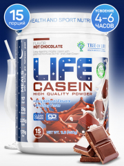 Фото Протеин Life Casein  454 гр вкус шоколад