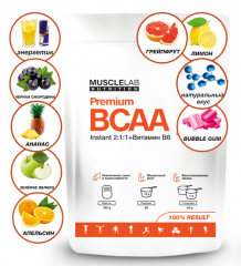 Фото MuscleLab Nutrition BCAA Instant 2:1:1 + Витамин В6 ДОЙ ПАК (350 ГР)