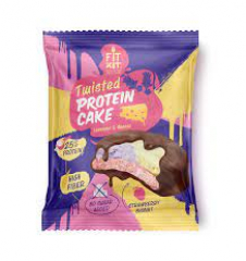 Фото Fit Kit Twisted Protein Cake 70 гр вкус лаванда-сыр