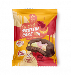 Фото Fit Kit Twisted Protein Cake 70 гр вкус ром-гранат