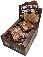 Фото Fit Kit Choco Protein Cookie 50 гр вкус двойной шоколад