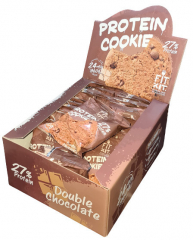 Фото Fit Kit Protein Cookie 40 гр вкус двойной шоколад