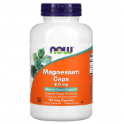 NOW - Magnesium / 400 mg / 180 капсул