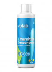 Фото Карнитин VPLab L-Carnitine concentrate 500 мл вкус вишня-черника