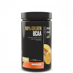 Фото MXL. 100% Golden BCAA 420 гр вкус сочный апельсин