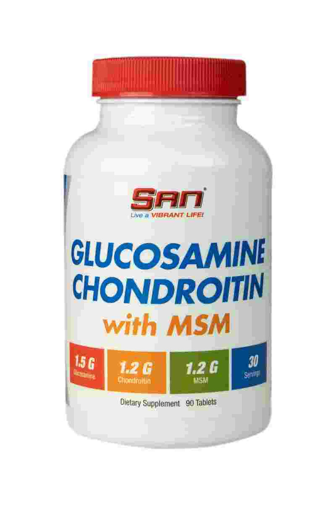 SAN. Glucosamine-Chondroitin-MSM 90 таблеток