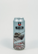 Энергетический напиток Т-34 в жестяной банке 500 мл вкус вишня