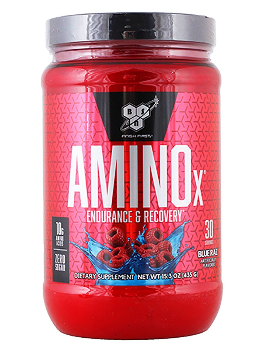 Аминокислотный комплекс BSN Amino-X, 435 гр вкус ежевика