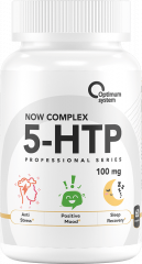 Фото Optimum System 5-HTP NOW COMPLEX 100 mg 60 капсул