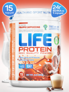 Протеин Life Protein 454 гр вкус капучино