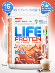 Фото Протеин Life Protein 454 гр вкус капучино