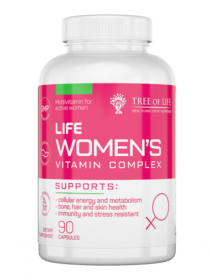 Life Women's vitamin complex 90 капсул