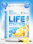 Протеин Life Protein 454 гр вкус ваниль