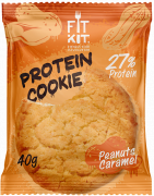 Fit Kit Protein Cookie 40 гр вкус Арахис-карамель