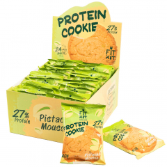 Фото Fit Kit Protein Cookie 40 гр вкус фисташковый мусс