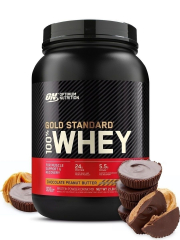 Фото Протеин Optimum Nutrition 100% Whey Gold Standard  907 гр вкус шоколад - арахис