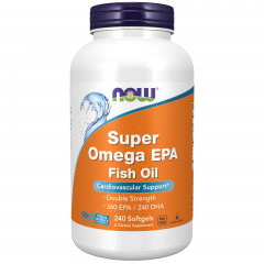 Фото  NOW - Super Omega-3 / EPA 360 mg & DHA 240 mg / 240 softgels