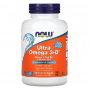 NOW - Ultra Omega-3 3-D / 90 softgels
