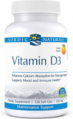 Фото 4 Vitamin D3 5000 - Nordic Naturals 120 капсул 250 мг
