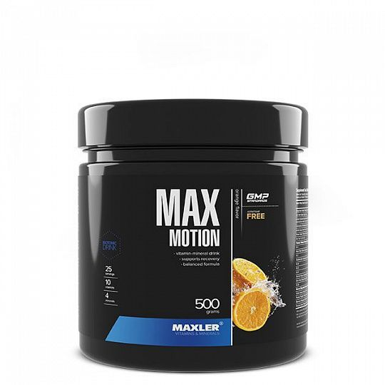 Изотоник Max Motion (Maxler) 500 гр сочный апельсин