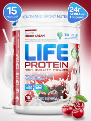 Фото Протеин Life Protein 454 гр вкус вишня