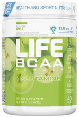 Фото TREE OF LIFE BCAA+Glutamine 400 гр вкус яблоко