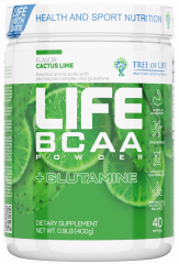 Фото TREE OF LIFE BCAA+Glutamine 400 гр вкус кактус лайм