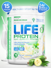 Фото Протеин Life Protein 454 гр вкус фейхоа- мороженное