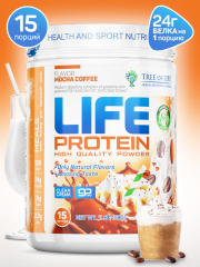 Фото Протеин Life Protein 454 гр вкус кофе Старбакс