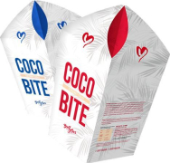 BootyBar конфеты без сахара Coco Bite 12шт по 15 гр вкус арахис, кокос
