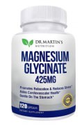 Dr. Martin's, Магний глицинат, 425 мг, 120 капсул
