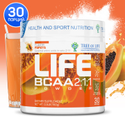 Life BCAA 2:1:1 Mangosteen 150гр вкус папайя