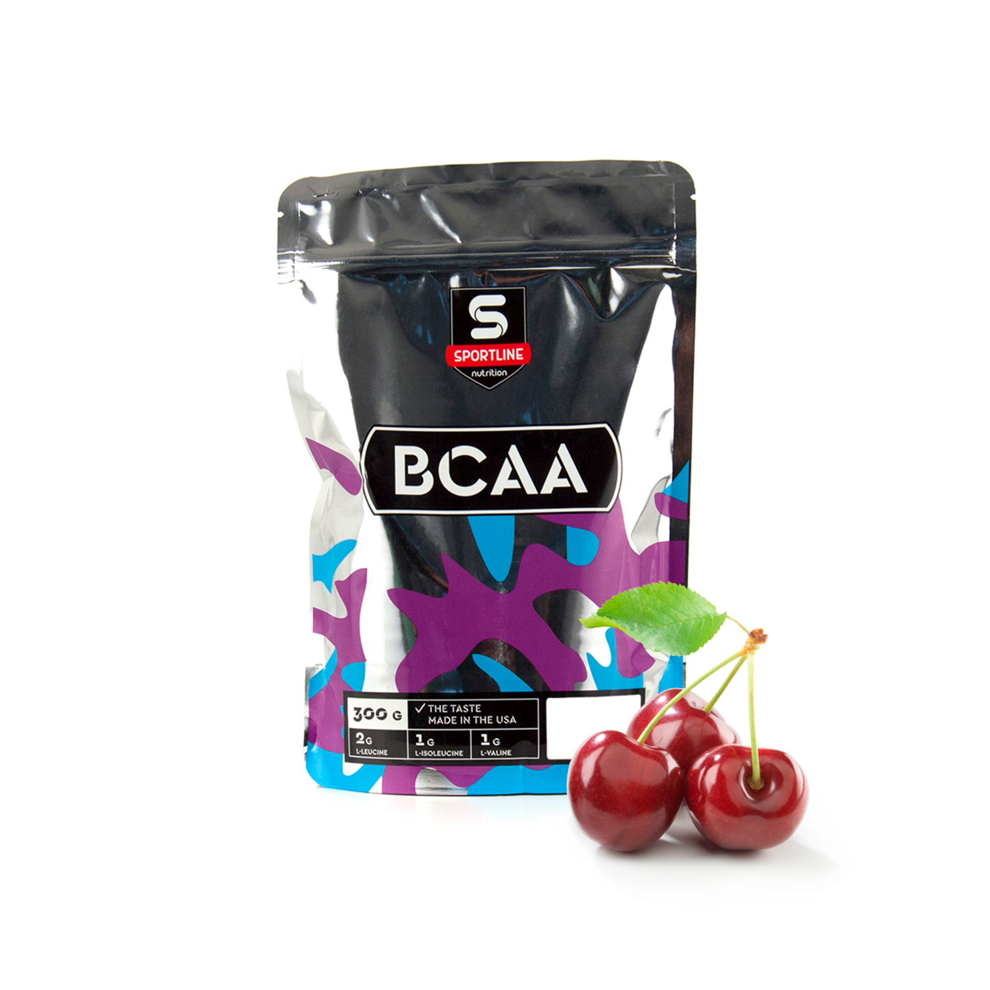 SportLine BCAA 2:1:1 300 гр вкус вишня