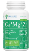 Life Ca+Mg+Zn+Vitamin K2,D3 90 таблеток